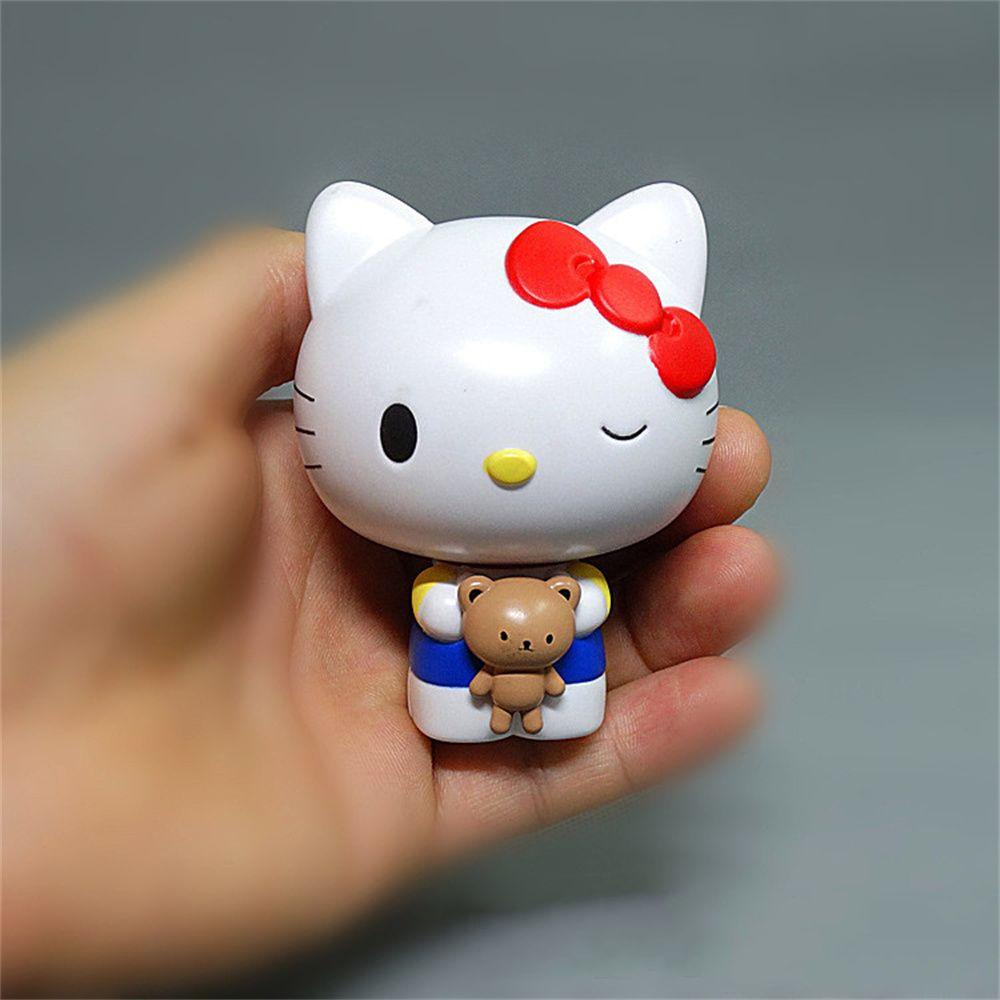Mô Hình Mèo Kitty Xinh Xắn Trang Trí Bánh Kem