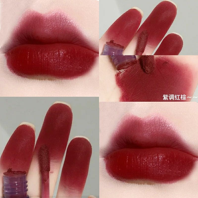 [Hàng mới về] Son kem màu nhung lì vỏ in hình gấu dễ thương chất lượng cao | BigBuy360 - bigbuy360.vn