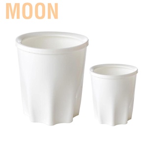 [Ready Stock]Thùng đựng rác bằng nhựa màu trắng