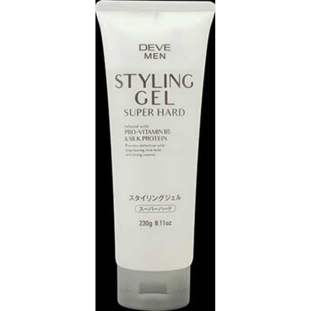 Gel tạo kiểu tóc, sáp vuốt tóc Nhật Bản DEVE Men Styling Gel 230g