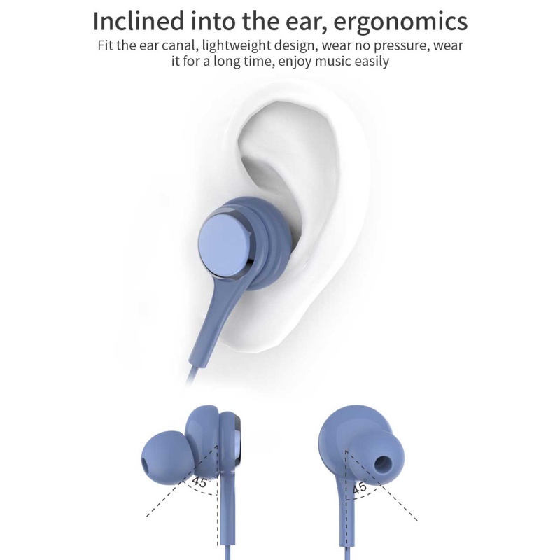 Tai nghe nhét tai có dây S03 4D âm thanh siêu trầm có micro