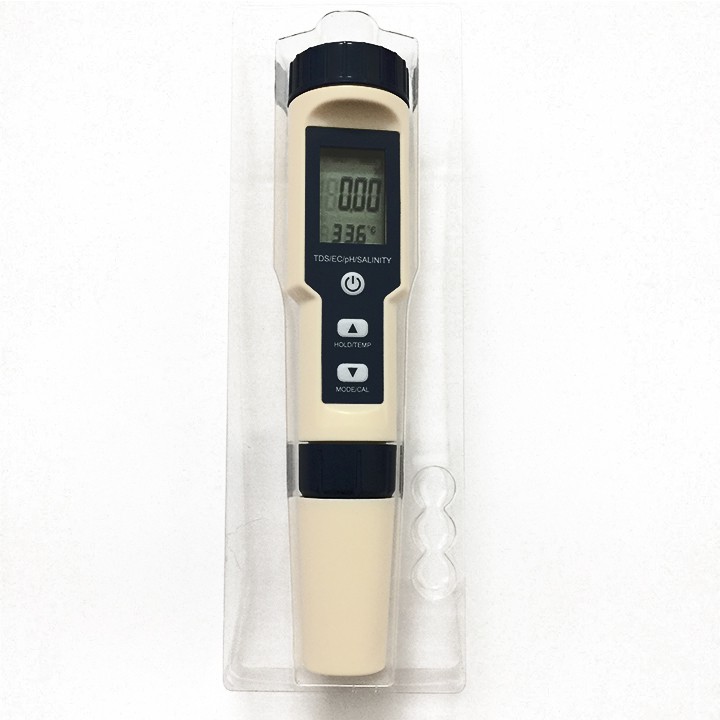 máy đo độ mặn của nước với bút này giúp xác định nhanh và chính xác trong thời gian ngắn