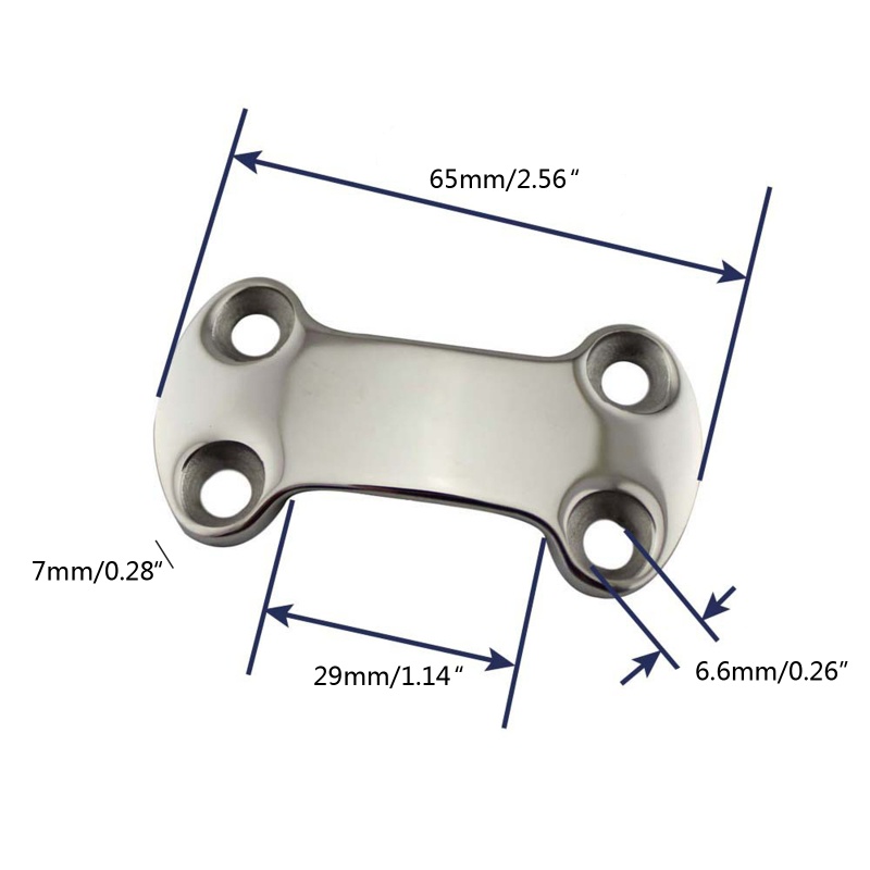 Khóa Đục Lỗ 5 8mm Bằng Thép Không Gỉ Cho Tàu Thuyền