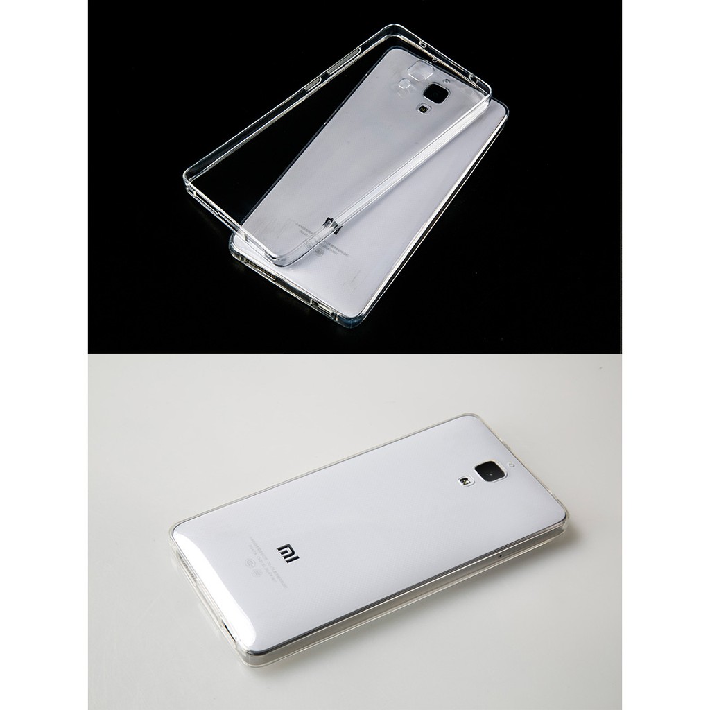 Ốp Lưng Silicon Trong Suốt Cho Xiaomi Mi 4