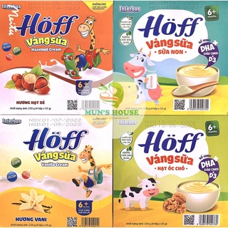 Váng Sữa hoff Vani, Hạt dẻ, Váng sữa non, Váng sữa óc chó