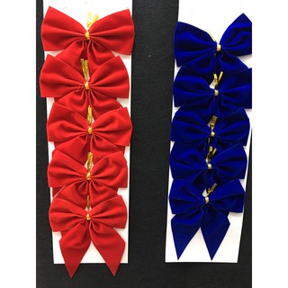 NOEL - BỊCH 5 CÁI - NƠ LỚN TREO TRANG TRÍ NOEL