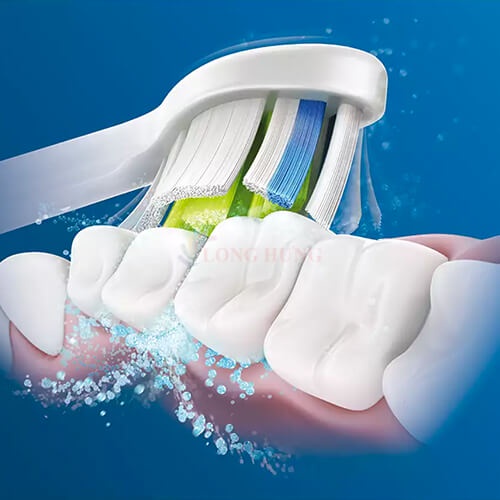 Đầu bàn chải thay thế bàn chải điện Philips Sonicare W DiamondClean HX606 - Thiết kế nhỏ gọn, dễ dàng tháo lắp