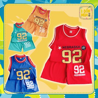 Đồ Bộ Thể Thao Bé Trai 🎁[𝐌𝐔𝐀 𝟓 𝐓𝐀̣̆𝐍𝐆 𝟏]🎁 23-38kg Đồ đá banh ba lỗ bé trai chất cotton mát mỏng-SHOP BỐN MÙA