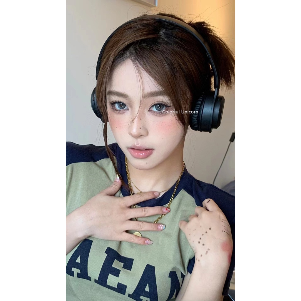 Kính áp tròng Colorhunter Dùng 1 Năm 14.2mm 0 - 8 Độ 1 cặp