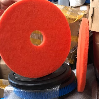 Miếng pad đánh sàn 18 inh , bàn chải cứng, bàn chải mềm, mâm gai chà sàn công nghiệp