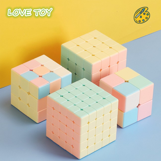 Giá rẻ 2x2 3x3 4x4 5x5 Rubik's Cube Master Chính hãng Macaron-Shop Speed ​​Cube