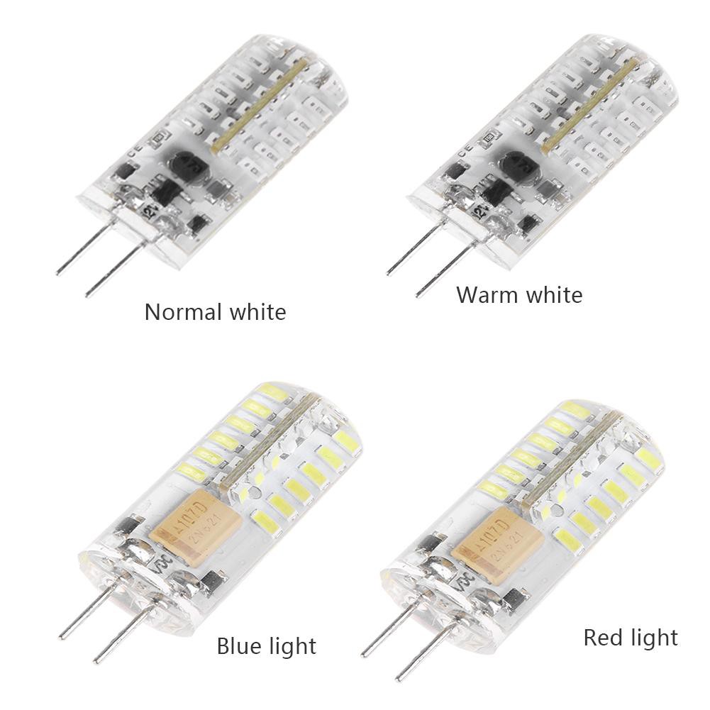 Bóng Đèn Halogen Thay Thế 48 Bóng Led G4 3014smd Ac / Dc9v-24v Bằng Silicon