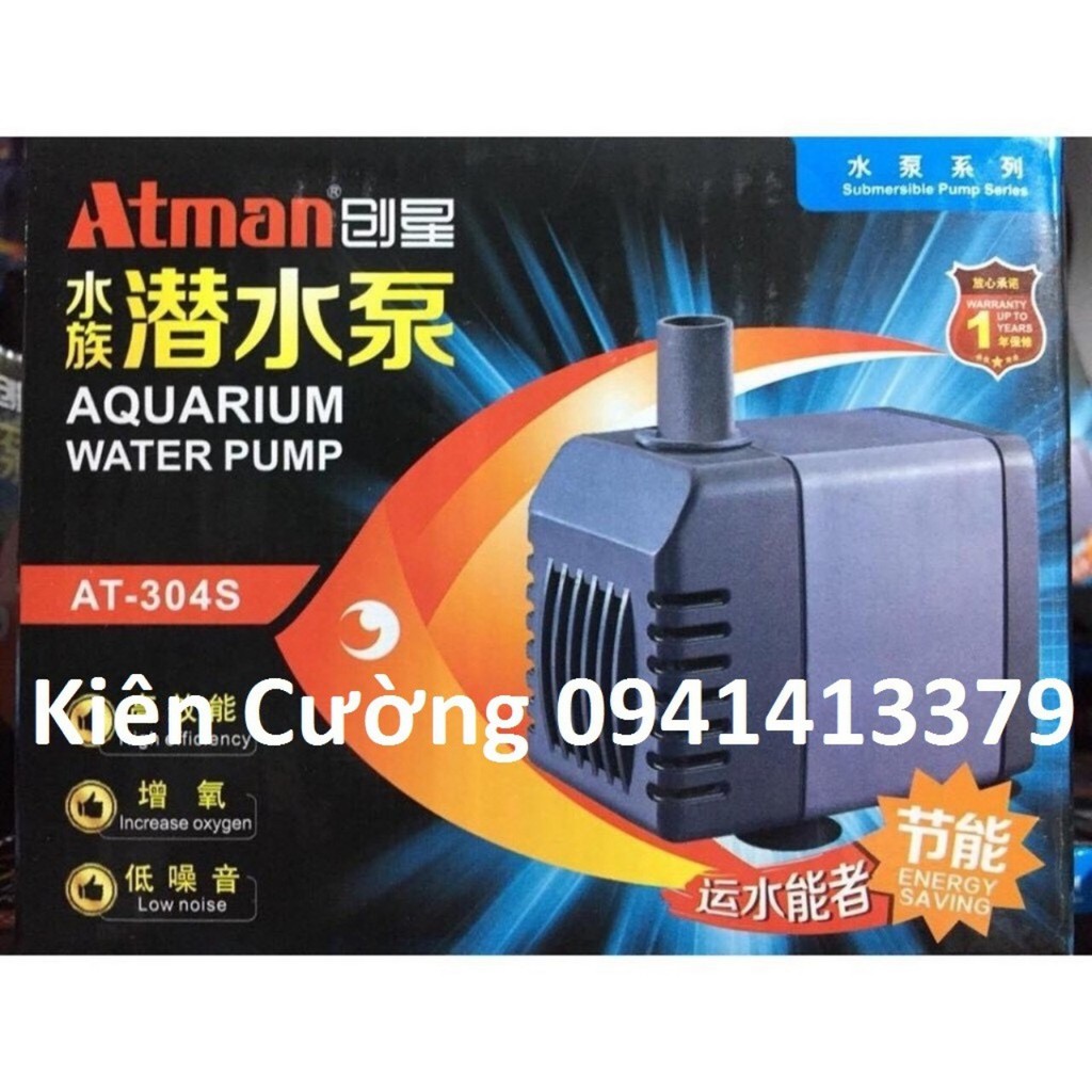 Máy bơm bể cá, hồ cá Atman AT-304S tiết kiệm điện