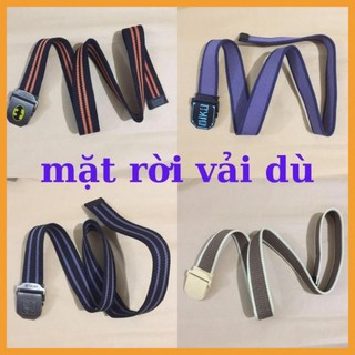 Thắt lưng vải canvas 💖 thắt lưng vải giá rẻ
