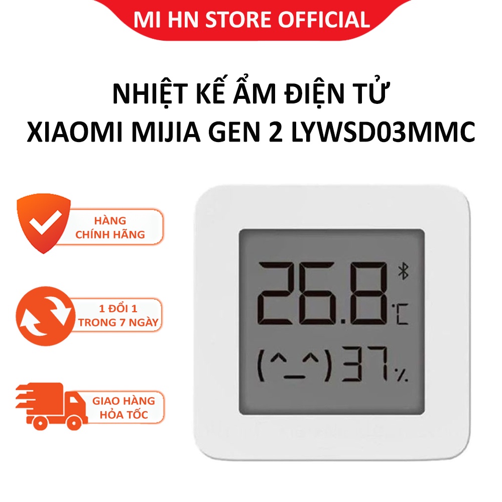 Nhiệt ẩm kế điện tử Xiaomi Mijia Gen 2 LYWSD03MMC