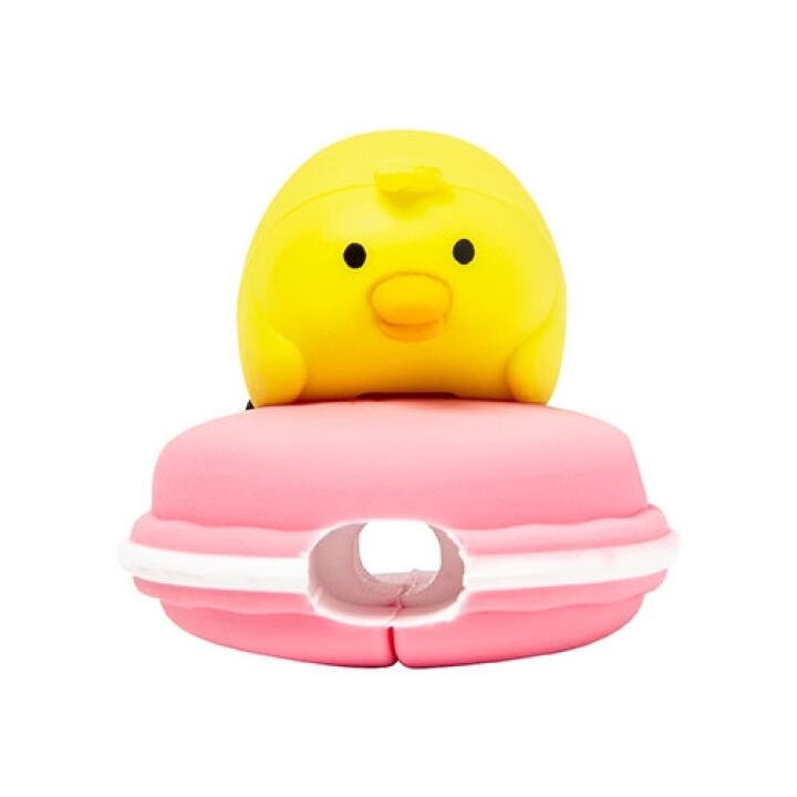 Phụ Kiện Bảo Vệ Dây Cáp ARTBOX Hàn Quốc Hình Nhân Vật Iren Và Bánh Macaron Màu Hồng Dễ Thương Tiện Dụng