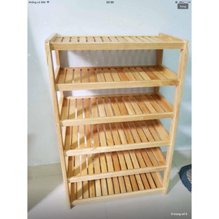 🔥MIỄN SHIP🔥 Kệ Giày Dép 6 Tầng Rộng 60cm Đủ Màu