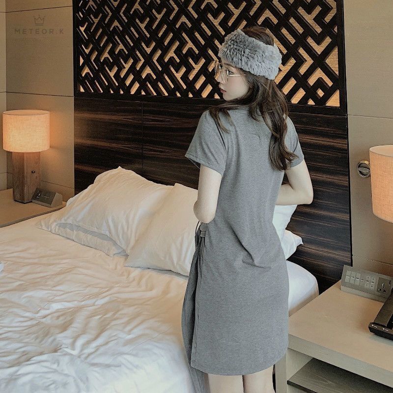 Đầm Tay Ngắn Ôm Dáng Đáng Yêu Dành Cho Nữ | BigBuy360 - bigbuy360.vn