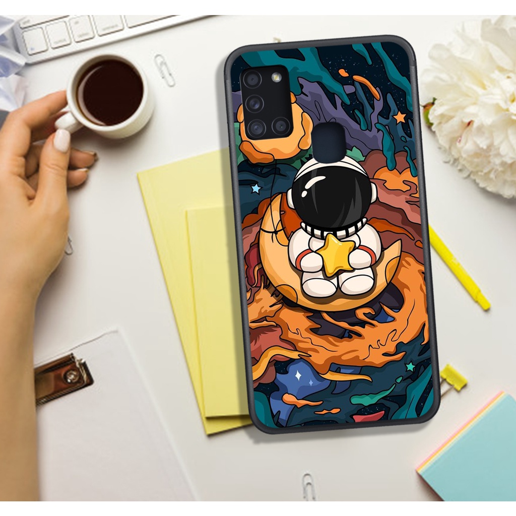 [ SIÊU HOT] ỐP LƯNG SAM-SUNG A21S/M21/M30S/M31  , IN HÌNH ASTRONAUT PHI-HÀNH-GIA, MÀU SẮC BẮT MẮT