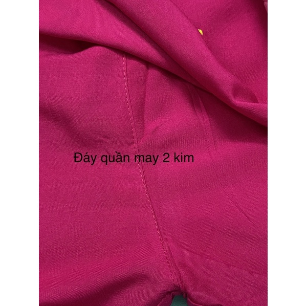 Size đại S-XL bé 30-42kg chất vải Tole lanh tôn màu thoáng mát thêu Lộc Trung
