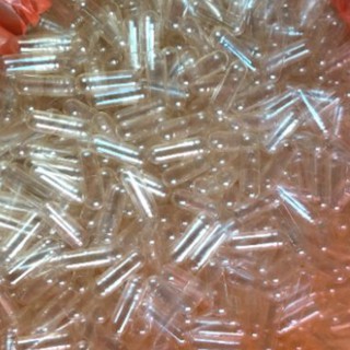 Vỏ nang rỗng 500 viên gelatin empty capsule màu trong vỏ nang cứng vỏ viên nang con nhộng rỗng size #0