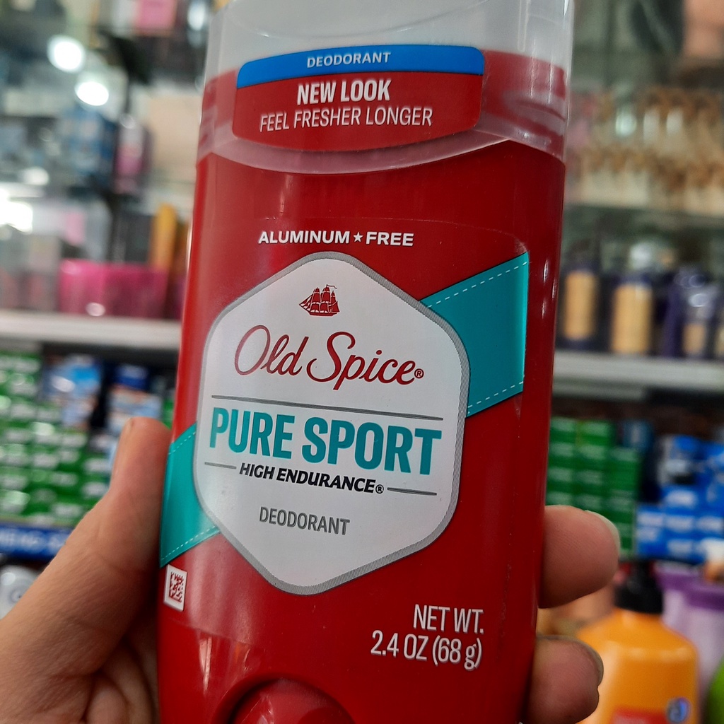 Lăn khử mùi Old Spice Pure Sport (Nam-Nữ) 68g