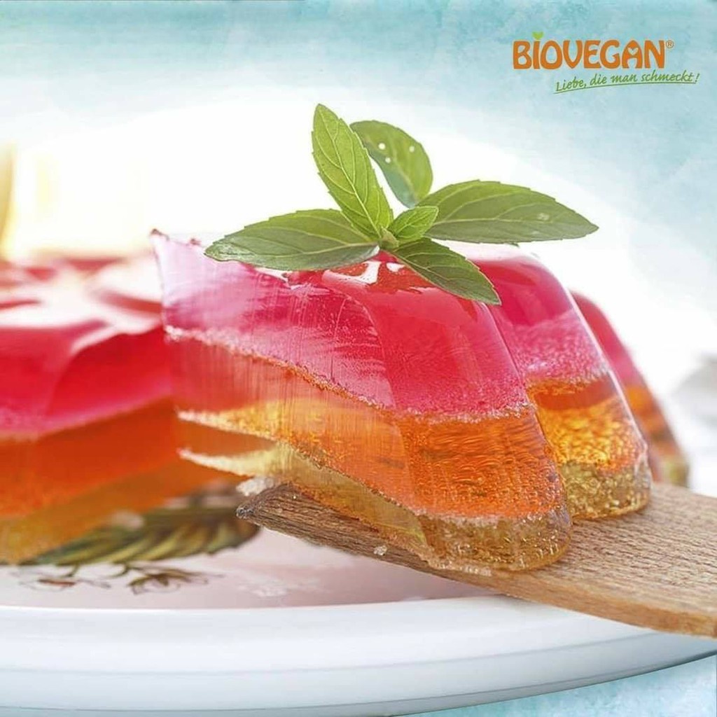 Bột Gelatine và bột rau câu hữu cơ Agar-Agar Biovegan