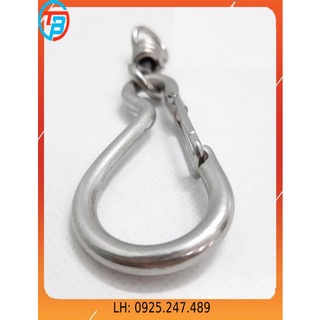 Móc khóa , móc cài treo chìa khóa 4 size Inox 304 Cao Cấp