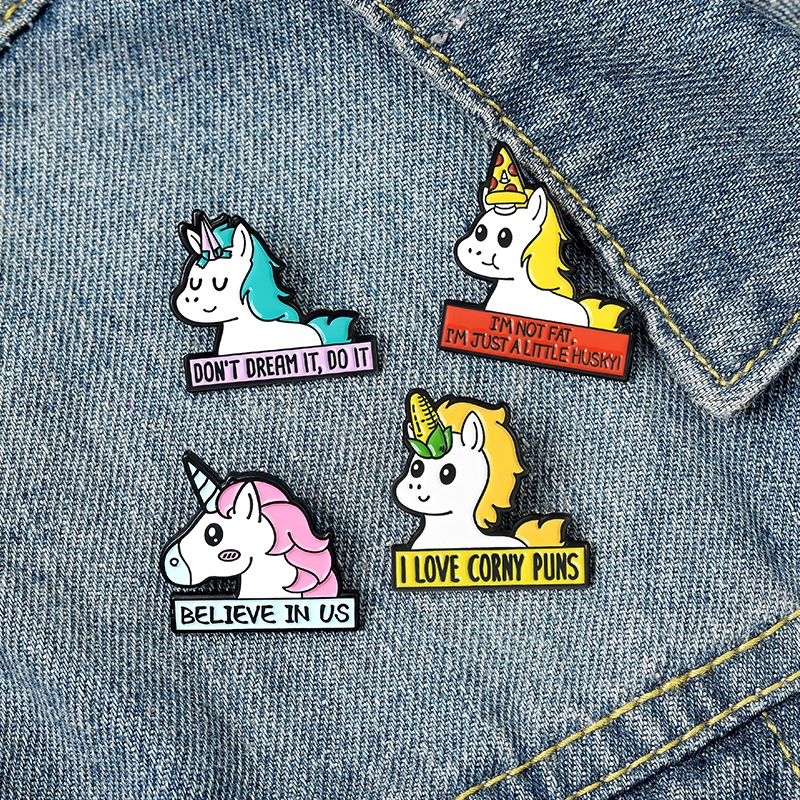 Ghim cài áo hình động vật hoạt hình đáng yêu