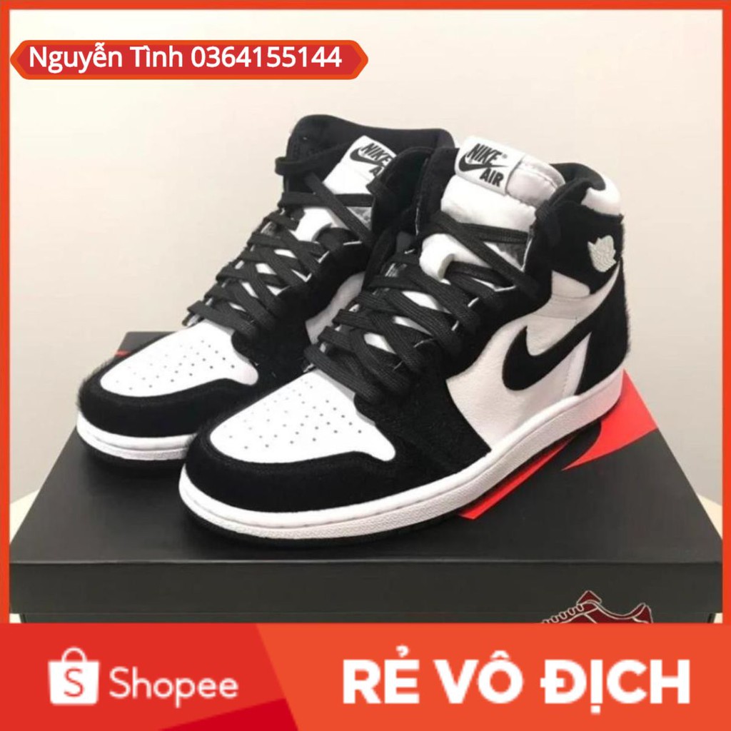 Giày thể thao Jordan 1 High Twist ( Panda ) Đen Trắng