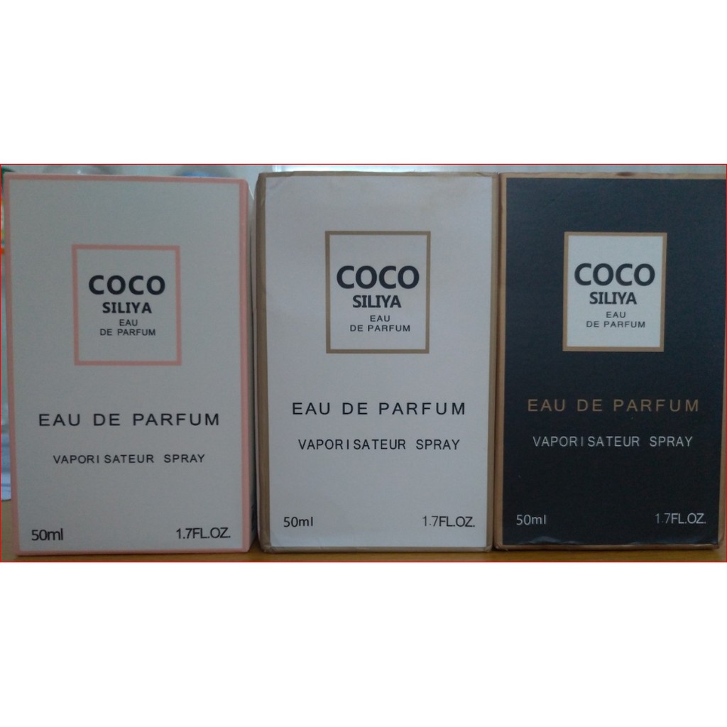 Nước hoa Coco Siliya, nước hoa nữ ngọt dịu, thơm dai, quyến rũ