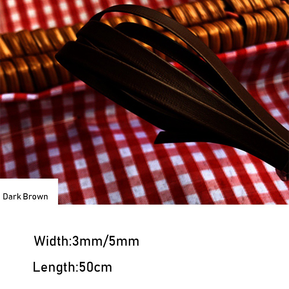 Thắt lưng 3mm/5mm kích thước 50cm gồm có 10 màu sắc dành cho búp bê