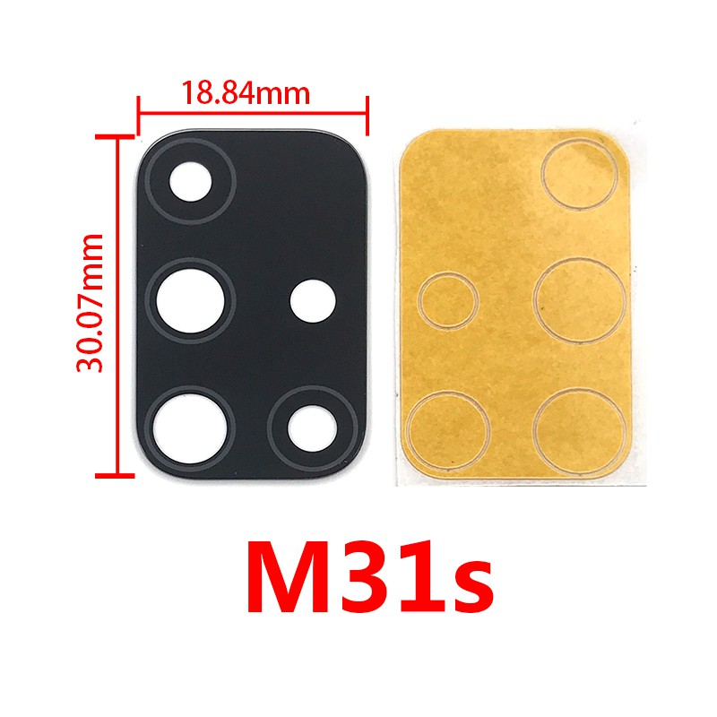 2Pcs Camera Glass Lens Back Rear Camera Glass Lens With Glue For Samsung S8 S9 Plus S10e S10 Note 8 9 10 Note10 Lite S20