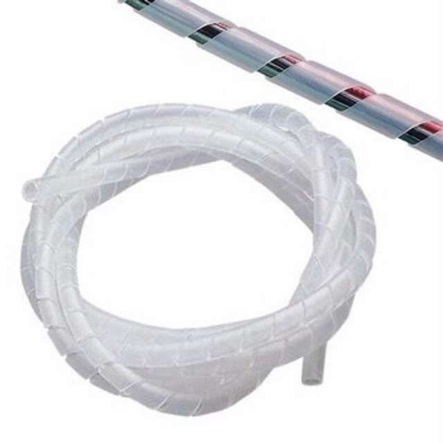 Ống dây xoắn ruột gà bọc dây điện 10mm, 8mm, 6mm
