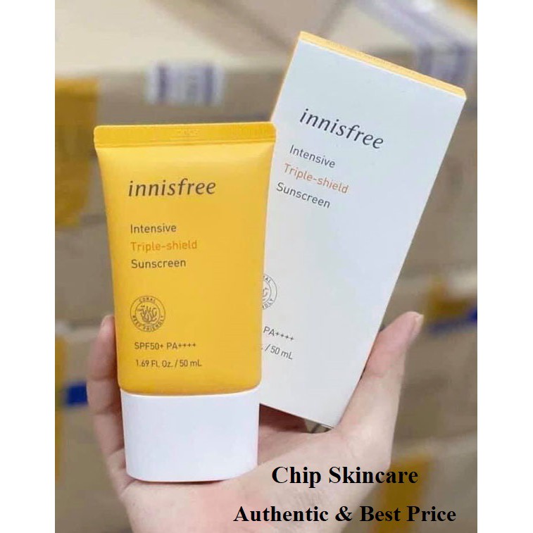 Kem Chống Nắng Innisfree Intensive Triple Shield Sunscreen 50ml