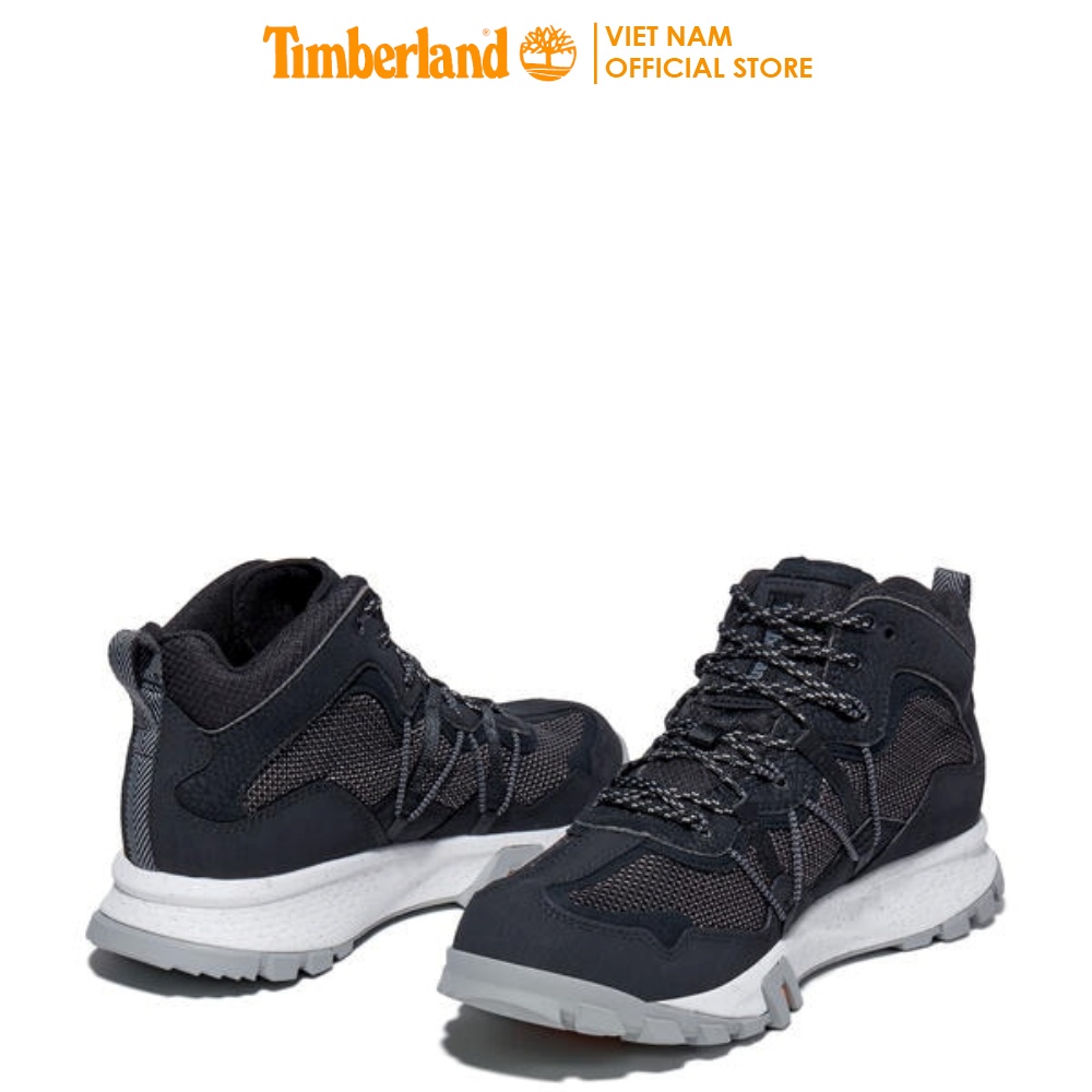 [SALE] Timberland Giày Thể Thao Nam Garrison Mid Fab Wp - Black Mesh - TB0A2A1R