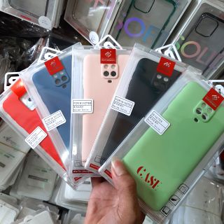 Ốp lưng xiaomi redmi note 9 / note 9s / note 9s pro chống bám bẩn hiệu KT DESING