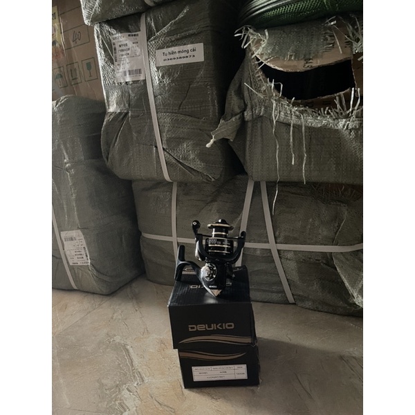 Máy câu cá kim loại DEUKIO siêu  bền đẹp