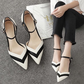 Giầy cao gót nhọn 6cm