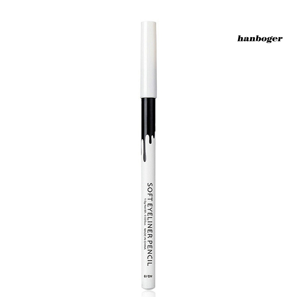 [Hàng mới về] Bút chì kẻ mắt mềm mại có độ bóng cao lâu trôi không thấm nước chống nhòe Hanboger Menow | BigBuy360 - bigbuy360.vn