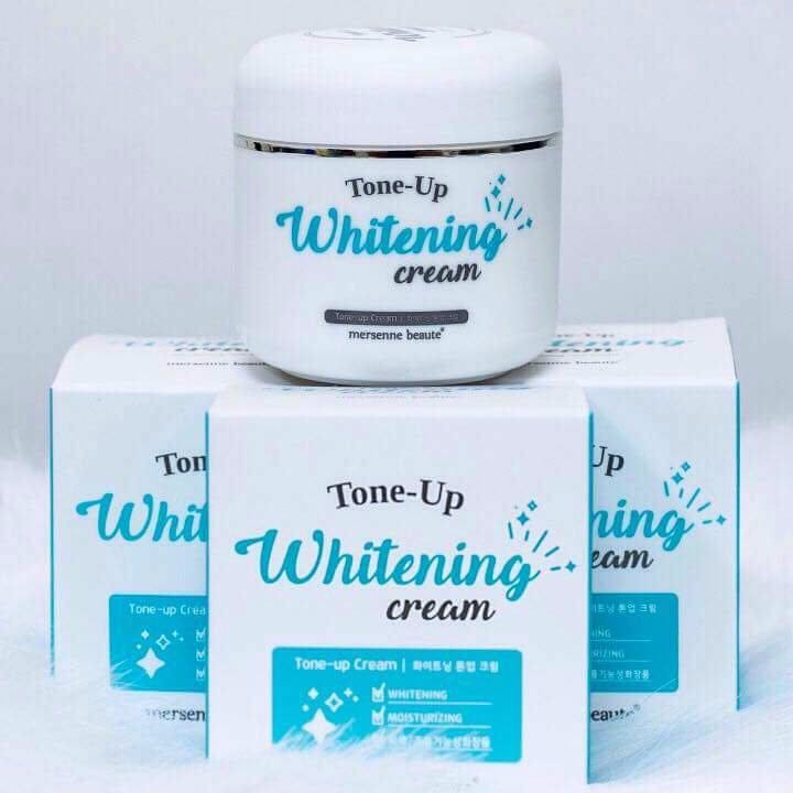 [Hàng Chính Hãng_Date 2022] Kem dưỡng trắng da Mersenne Beaute Tone - Up Whitening Cream 50g