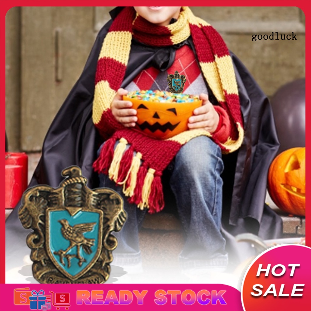 Set 5 ghim cài áo hình các nhân vật hoạt hình trong Harry Potter