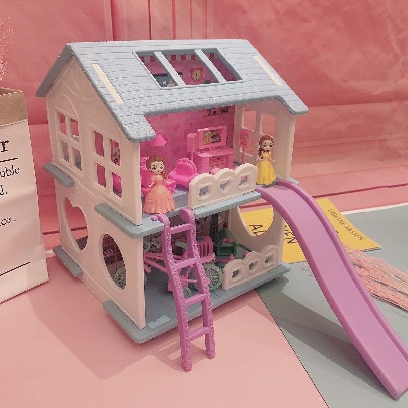 Đồ Chơi Lắp Ráp Ngôi Nhà Búp Bê Barbie Xinh Xắn