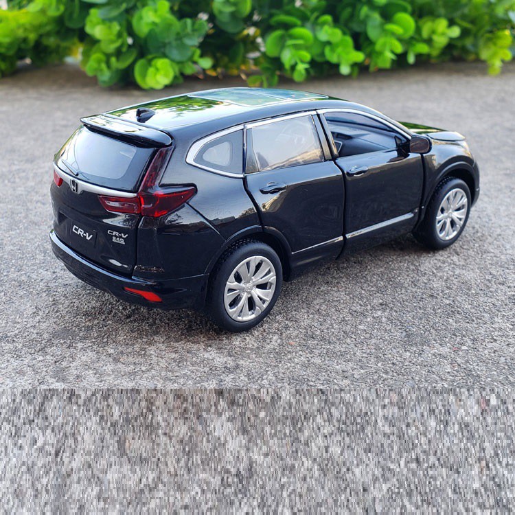 Mô hình xe ô tô Honda CRV đồ chơi trẻ tỉ lệ 1:32 bằng kim loại có âm thanh và đèn