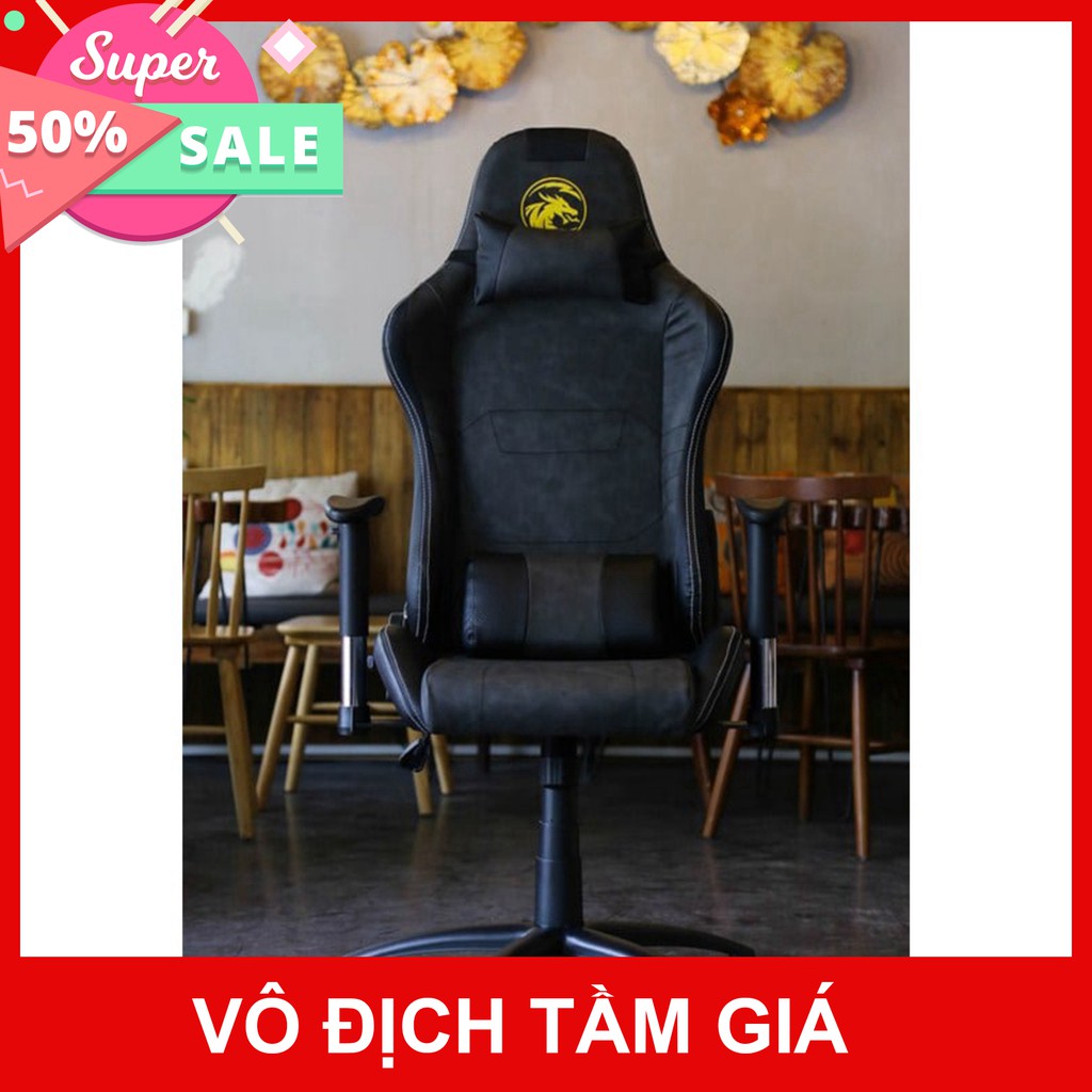 Ghế gaming E-Dra Midnight EGC205 - Ghế chơi game cao cấp - Chất liệu: da PU cao cấp, sợi carbon - Bảo hành 12 tháng