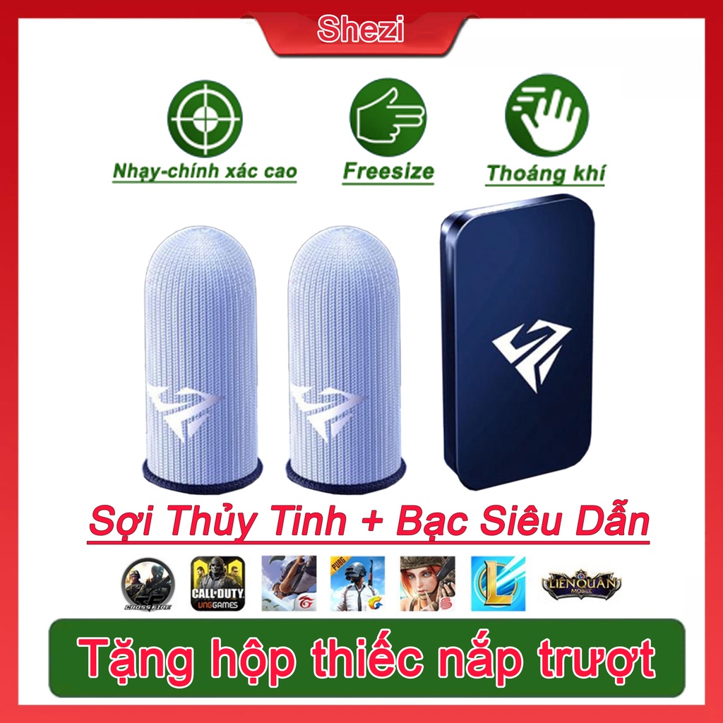 Bao tay chơi game cao cấp Sợi Thủy Tinh Shezi Freeship Găng tay chơi game cao cấp - Phụ kiện bao tay chs game