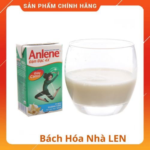 Lốc 4 hộp sữa Anlene pha sẵn hương Vani 4x125ml
