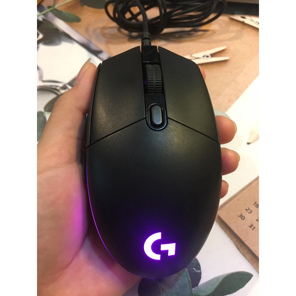 Chuột Gaming logitech G102 Prodigy các mã led RGB cũ còn dùng tốt_ Chuột máy tính chơi game