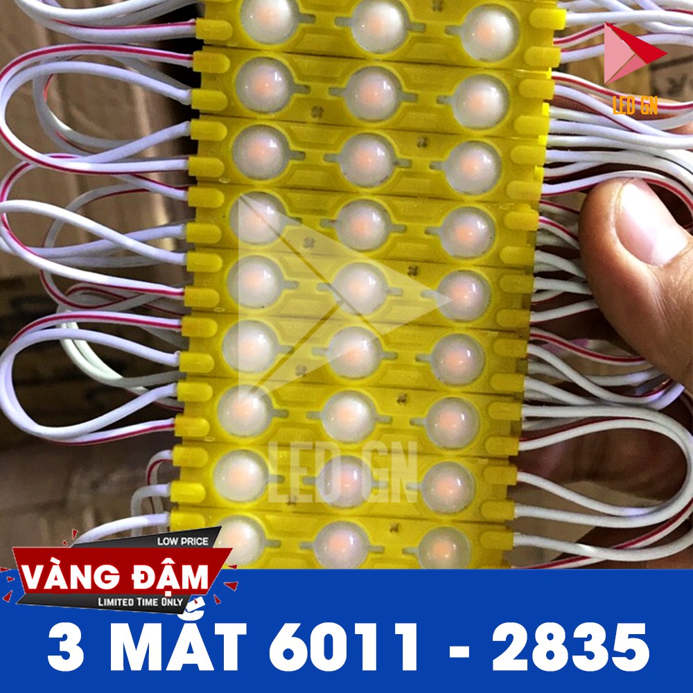LED Hắt 3 Bóng 6011 1.5W - Chống Nước - Chip LED 2835 [ Vỉ 20 thanh ] | BigBuy360 - bigbuy360.vn