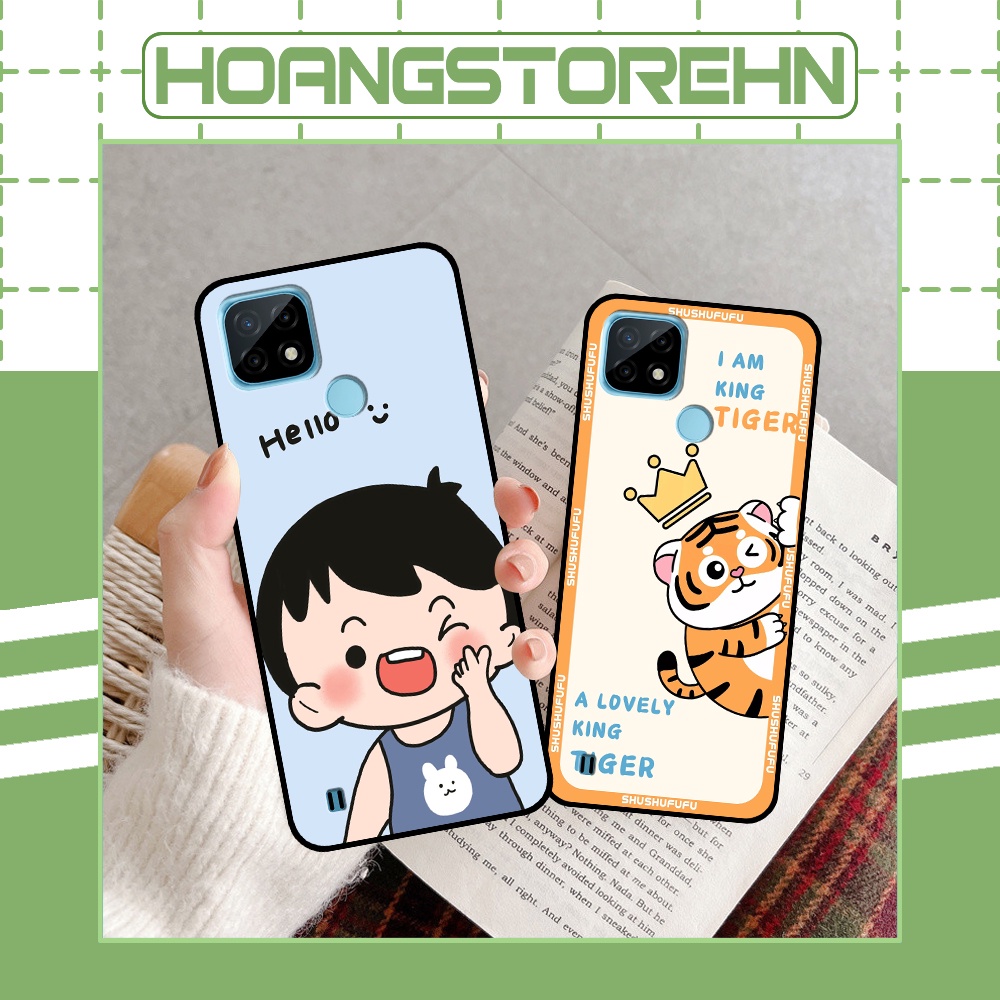 Ốp Realme C21 / C21Y / C25 / C25s / C25Y in hình mickey, hổ, kingtiger siêu rẻ T19 - T24
